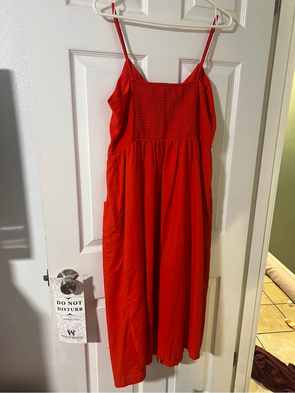 Red American Eagle midi dress - Picture 2 of 3